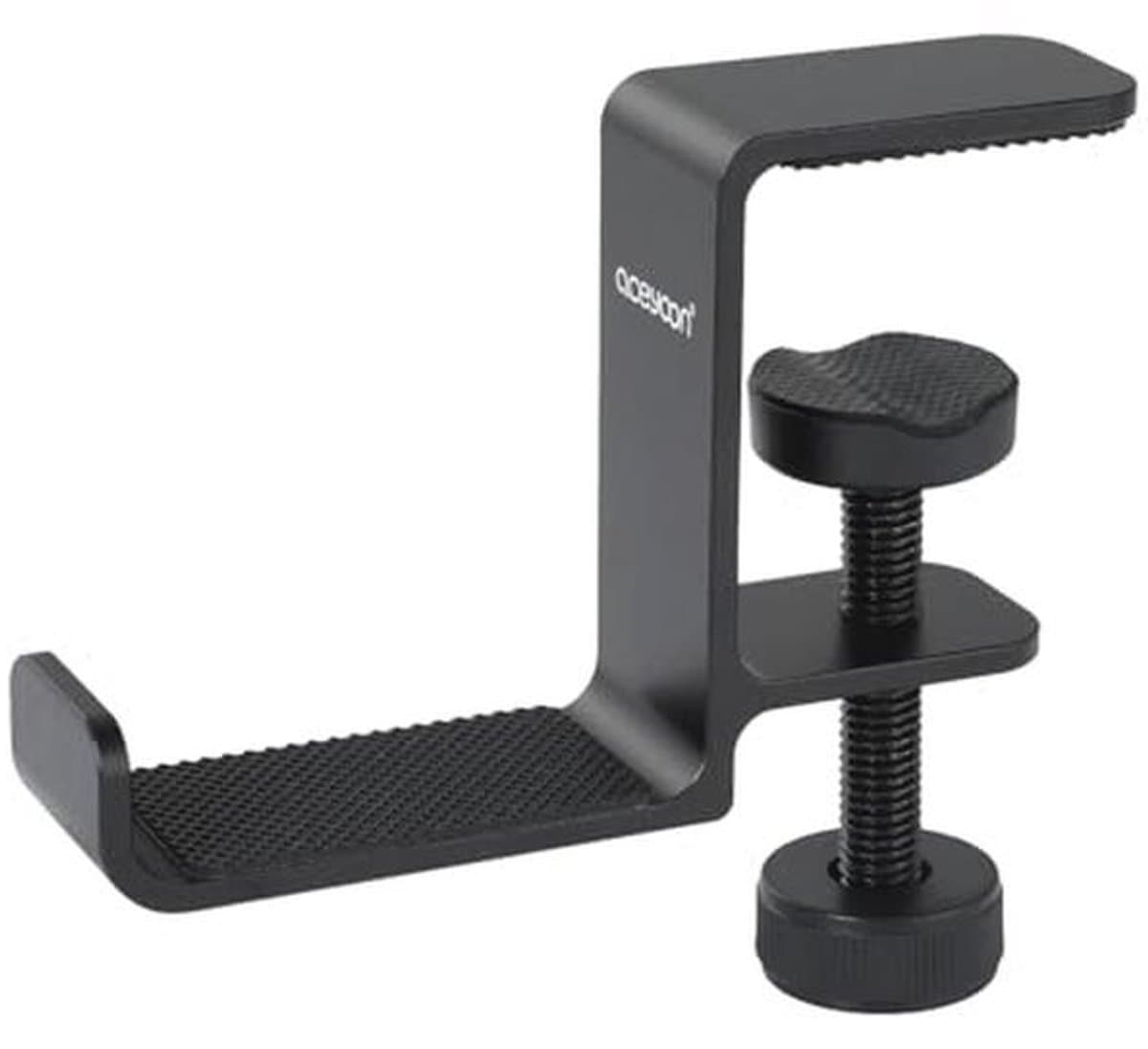 Hoofdtelefoonhouder Onder Bureau met Siliconen Pad en Haak - Ideaal voor Gaming Headsets en Accessoires — afbeelding 1