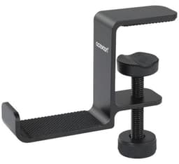 Hoofdtelefoonhouder Onder Bureau met Siliconen Pad en Haak - Ideaal voor Gaming Headsets en Accessoires — thumbnail 1