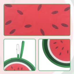 Opvouwbare Handventilator Set van 7 - Draagbare Fruitventilatoren voor Zomerfeesten en Bruiloften — thumbnail 1