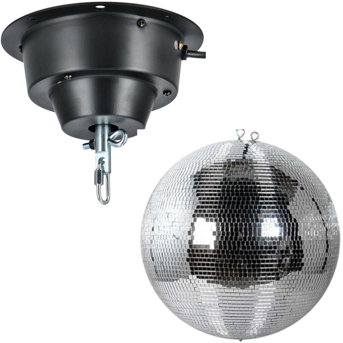 Spiegelbol 50 cm met motor - Ayra DanceFX MB50-5x5 - Multikleur — afbeelding 1