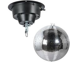 Spiegelbol 50 cm met motor - Ayra DanceFX MB50-5x5 - Multikleur