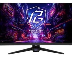 ASRock PG27FFT1A Gaming Monitor - 27'' IPS - 1920 x 1080 - 180 Hz - 1 ms - 450 cd/m² - 1000:1 - 2 x HDMI, 1 x DisplayPort - Zwart