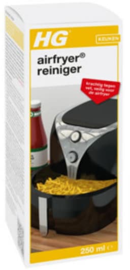5 x HG Airfryer Reiniger 250 ml - Grootverpakking - Airfryer Reiniger - Vetresten Verwijderen - Reinigen Airfryer - Hardnekkige Aanslag - Vaatwasser — thumbnail 2