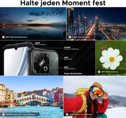 DOOGEE Blade GT Pro 5G - Outdoortelefoon - Outdoor smartphone - 32 GB RAM +512 GB ROM/2TB TF - Dimension 7025 - 6,72 inth FHD 120 Hz - LED lichteffecten - 100MP AI-camera/32 MP - 5800 mAh/18W - Vingerafdruk- Face ID - NFC - Zwart — thumbnail 5