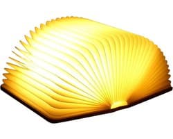 Opvouwbare LED Boeklamp - USB Oplaadbaar Sfeerverlichting voor Leesplezier