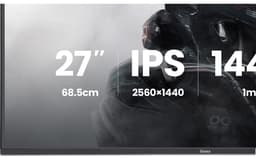 iiyama G-Master GB2741QSU-B1 Black Hawk - 27 inch - QHD - IPS - 144 Hz - Verstelbaar — thumbnail 11