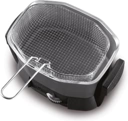Mini friteuse 1,5 liter 1400W - Compacte friteuse voor knapperige frietjes — thumbnail 2