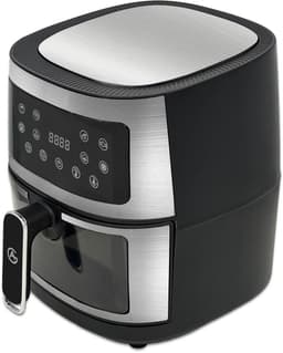 AG5300 Airfryer XXL Premium Zilver – 5.5L Hete Luchtfriteuse – Digitaal Display – 8 Programma’s – Anti-aanbak – Vaatwasserbestendig – Extreem Stil – Gezond Koken Zonder Olie – Inclusief Receptenboek — thumbnail 5
