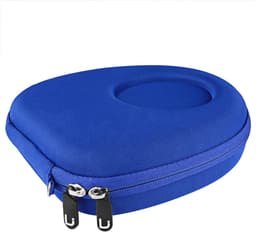 Draagtas voor Hoofdtelefoon - Harde Beschermende Reisoplossing in Blauw — thumbnail 5