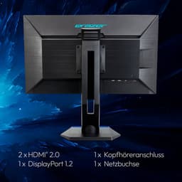 ERAZER® Spectator X40 - Full HD-monitor -25'' FHD -scherm - 180Hz - HDR10 - HDMI®-aansluiting en DisplayPort — thumbnail 12
