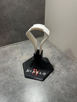 Hoofdtelefoon houder DIABLO 4 - Headset stand - Koptelefoon standaard - Koptelefoon houder — thumbnail 3