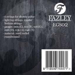 Fazley EGS02 snaren voor elektrische gitaar (light-regular) — thumbnail 3
