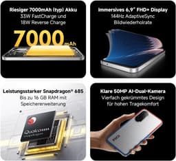 Xiaomi POCO M7 - 8GB/256GB - Zilver — thumbnail 5