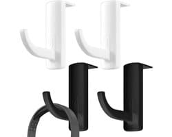 Hoofdtelefoonhouder Set van 2 - Desk Stand voor Hoofdtelefoons, Sleutels en Tassen (Kunststof)