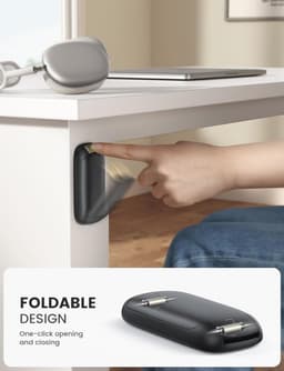 Hoofdtelefoonhouder - Vouwbare en Zelfklevende Headset Stand voor Gaming Accessoires — thumbnail 3