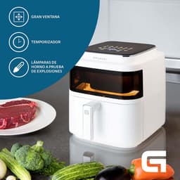 Grote Capaciteit Luchtfriteuse 6L met 12 Programma's en Digitaal Bedieningspaneel — thumbnail 3