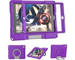 Schokbestendig hoesje voor kinderen voor iPad 9,7 inch - Lichtgewicht en draagbaar met standaard en schermbeschermer