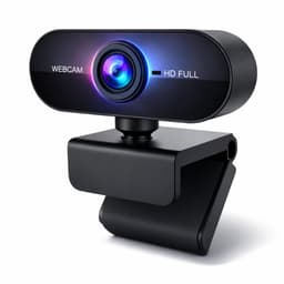 Clerby - Webcam - voor PC met Microfoon - 1080P Full HD - Streaming Camera - Laptop - Gaming - Kantoor - Zwart — thumbnail 1