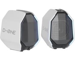 30W Gaming Luidsprekers met RGB Verlichting - Bluetooth en USB Connectiviteit voor PC, Laptop en Desktop