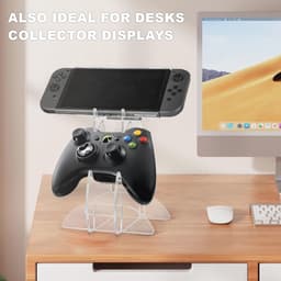 Ergonomische Headset Stand en Controller Houder van Acryl voor Gaming en Kantoor — thumbnail 4