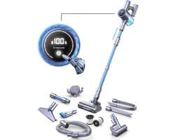 Krachtige Draadloze Stofzuiger 10-in-1 met LED Touchscreen en Telescopische Slang