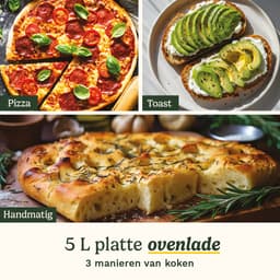 Cuisinart - Tri Zone 13,6 L Airfryer & Oven - 3 zones Heteluchtfriteuse (2x4,3 L + 5 L) - 9 functies - Sync Cooking - PFAS-vrije keramische coating - 2520 – 3000W - Grijs — thumbnail 7