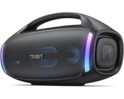 Draagbare Bluetooth speaker 200W met subwoofer, XBass, RGB verlichting, IP67 en 30 uur speeltijd voor buitenfeest en strand