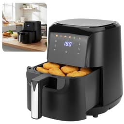 Cheqo® Airfryer - Hetelucht Friteuse - 6 Liter - Snelle Bereiding - Air Fryer - Hetelucht Oven - Timerfunctie - Hete Lucht Friteuse — thumbnail 1