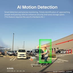 Dashcam 4K met Nachtzicht en GPS, 64GB SD Inclusief, 3,16" IPS Scherm, Continu Opnemen, Parkeerstand 24U — thumbnail 5