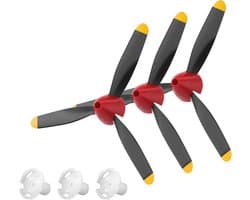 RC Vliegtuigpropellers 3 Bladen - Reserve Onderdeel voor Afstandsbediening Vliegtuigen