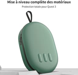 Draagbare Harde Case voor Meta Quest 3 - Bescherming voor Hoofdtelefoon en Accessoires — thumbnail 5