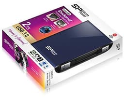 Externe Harde Schijf 2000 GB Blauw - Duurzaam en Compact — thumbnail 5