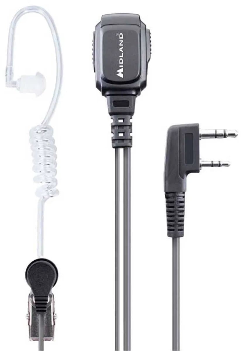 Midland Ma 31-lk Pro Hoofdtelefoon Zwart voor portofoon — afbeelding 1