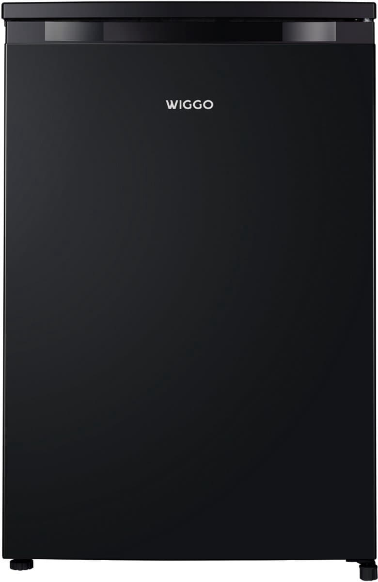 Wiggo WFR-TT8D(B) - Vrijstaand - Kastmodel koelkast - 55cm - Zwart - D — afbeelding 1