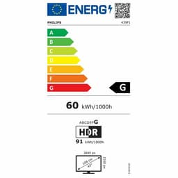 Monitor Philips 439P1/00 43" 4K Ultra HD LED — thumbnail 3