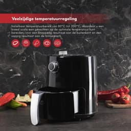 AMA® Mini Airfryer - Kleine Friteuse - Frituese - met Tefloncoating - 2.5L — thumbnail 2