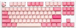 Ducky One 3 TKL Wit/Roze - Toetsenbord - Tenkeyless - Hot-swappable - Doubleshot PBT keycaps - Polling rate 1000H - MX Brown Qwerty US — thumbnail 2