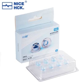 NICEHCK C04 - Vloeibare Silicone Oortjes - Ruisonderdrukkend - Uitgebreid Geluidsveld - IEMS Accessoire - Voor Audioliefhebbers - Model C04 — thumbnail 1