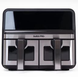 Swiss Pro+ SPAF8L2G - Dubbele Airfryer - 8L - 2400W - Dual Zone Technologie — thumbnail 10