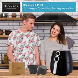 6 stuks - Siliconen eierdopjes voor cakevormpjes - Siliconen eierdopjes - Siliconen bakvormpjes - Airfryer eivorm - Airfryer accessoires - grijs - oor eieren, cupcakes, muffins, puddingen, eierpasteitjes — thumbnail 5