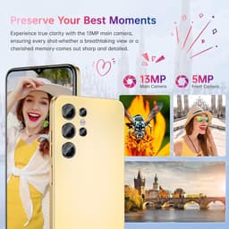 C1 Android 15 Smartphone 16GB+128GB 1TB Uitbreidbaar 6.52" HD+ 5150 mAh Dual 4G Simkaart — thumbnail 5