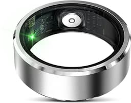 WizBay Premium Select® Aluminium Zilver Blush Smart Ring Dames Heren - Oplaad Case - Hypoallergeen - Hartslag & Slaap Monitor - IP68 Waterdicht - O2 Meting - Gesture Functie - Multiple Sport Modi - #12 — thumbnail 5