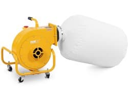 Mobiel afzuigsysteem - 850 m³/u - 56 L - voor hout - MSW