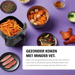 Brabantia Airfryer XXL - 7.6 liter - Digitaal Touchscreen - 8 Kookprogramma's - Tot 8 Personen - PFAS-Vrij - 80ºC tot 200ºC - 1700 Watt - BBEK1138 — thumbnail 8