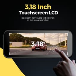 Botslab G980H 4CH 4K Wifi Gps 128gb 360 graden dashcam - 4-kanaals dashcam - 4K resolutie - Parkeermodus - App en Gps verbinding - Inclusief 128gb Micro SD kaart — thumbnail 3