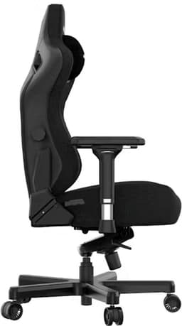 Andaseat Kaiser 3 Zwart large - Ergonomische Gamestoel - Magnetisch Nekkussen - Verstelbare Lendensteun - Luxe 4D-armleuningen - Premium PVC-leer — thumbnail 5