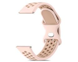 Tweedehands Waterdichte Siliconen Horlogeband 22 mm voor Smartwatches - Ademend en Stijlvol