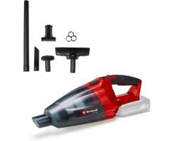 Stofzuiger TE-VC 18 Li-Solo Power X-Change, Li-Ion, 18 V, 540 ml stofafzuiging, incl. 3 mondstukken, verlengstuk, wandhouder, zonder accu en lader, Zwart