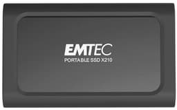 Emtec X210 Externe SSD-harde schijf USB 3.2-512 GB (zwart/rood) — thumbnail 2