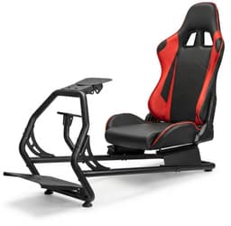 VDD Gaming - Racestoel - Race simulator - Sim Racing Cockpit - Racestoelen - Racing seat - Cockpit - Racing cockpit - Race simulator compleet - Race sim stoel - Cockpit Simulator - Volledig Verstelbaar - ZONDER monitor Bevestiging - Incl. Race stoel — thumbnail 2